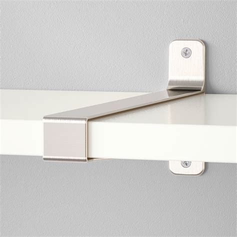 how strong are the metal brackets in ikea glass shelves|stainless steel shelf brackets ikea.